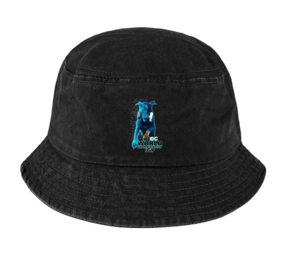 Bucket hat – Blue logo