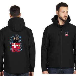 Hoodie Jacket - Red Logo
