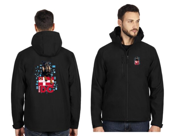 Hoodie Jacket - Red Logo